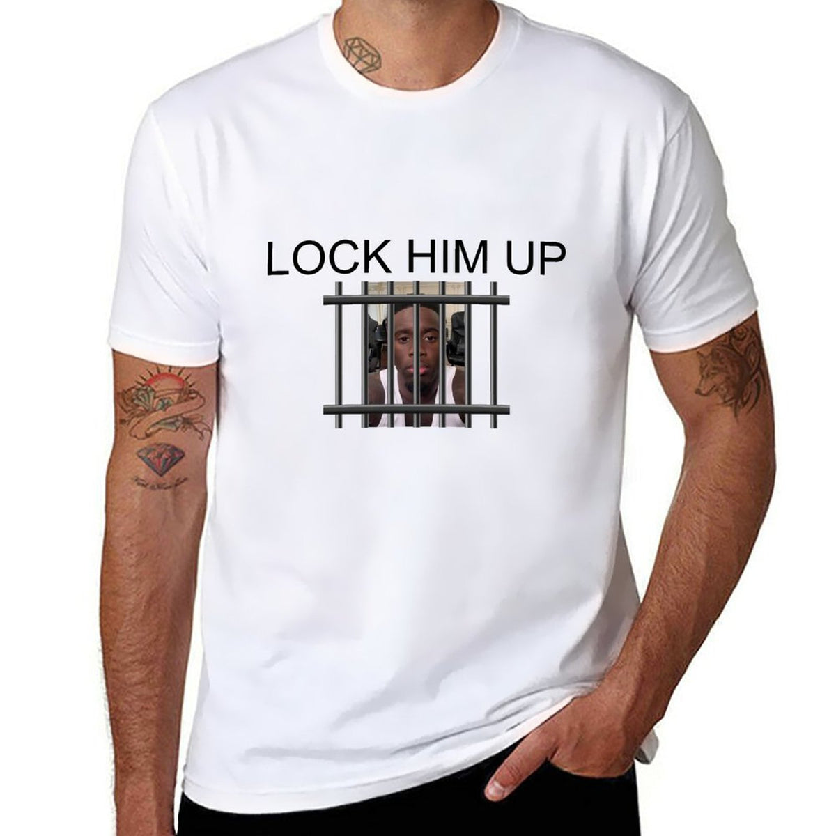 LOCK HIM UP T-SHIRT